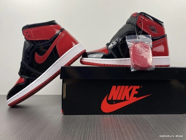 Bred Patent 1 Air High 555088-063 OG Jordan 0530